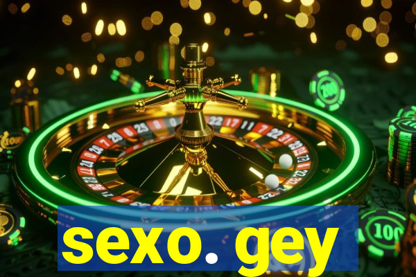 sexo. gey